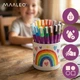 Акрилові маркери - набір з 16шт. Maaleo 27051 - изображение 10