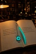 Закладка для книг металева Мудра Сова MRBookmark ⬩ світиться в темряві ⬩ сріблястий - зображення 4