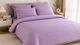 Комплект постельного белья "Stripes Purple x50" евро 240х220 см полисатин - изображение 2