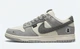 Кросівки Nk SB Dunk шкіра білий з сірим 39 - изображение 1