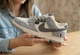 Кросівки Nk SB Dunk шкіра білий з сірим 39 - изображение 7