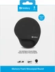 Podkładka pod mysz Sandberg Memory Foam Mousepad Round Czarna (5705730520372) - obraz 2