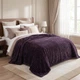 Плед-Покривало Шарпей Home Textiles Aubergine 200х230 см Баклажановий - зображення 2