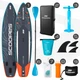 Надувна дошка SUP сапбордингу Scoopes LAGO 350см до 180 кг багатошарова комплект - изображение 1