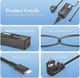 Зарядное устройство USB-C 65W для ноутбуков Dell, модель BRJ65200325 - изображение 4