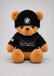 Плюшевый мишка в кофте и шапке БМВ М (BMW M) 50 см Черный - изображение 1