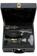 Кальян Ager Temple Mini Black, стеклянный, 36 см, с кейсом - изображение 2