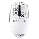 Ігрова бездротова миша Attack Shark G3 White Bluetooth/USB 2.4GHz/Type-C, оптична (сенсор PixArt PAW3311), 800 - 25 000 dpi, 400 IPS, 40G, 6 кнопок, акумулятор 500 mAh, 59 г., біла - зображення 3