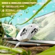Ігрова бездротова миша Attack Shark G3 White Bluetooth/USB 2.4GHz/Type-C, оптична (сенсор PixArt PAW3311), 800 - 25 000 dpi, 400 IPS, 40G, 6 кнопок, акумулятор 500 mAh, 59 г., біла - зображення 6