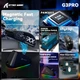 Ігрова бездротова миша Attack Shark G3 Pro Black з RGB зарядною станцією Bluetooth/USB 2.4GHz/Type-C, оптична (сенсор PixArt PAW3311), 800 - 25 000 dpi, 400 IPS, 40G, 6 кнопок, акумулятор 500 mAh, 59 г., чорна - зображення 2