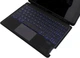 Чохол-клавіатура Tucano Book Cover Keyboard для Samsung Galaxy Tab A9+ 11.0 (X210/X215/X216) DE/UKR Black (F-TUCBCKTABA9P) - изображение 8
