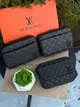 Сумка Louis Vuitton мужские барсетка черная - изображение 5