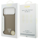 Etui Guess Grained Triangle Logo MagSafe do iPhone 17 Pro Max Brown (3666339490553) - obraz 8