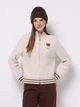 Толстовка на молнии утепленная женская Colin's CL1076627BEI M Beige (8684112955889) - изображение 1