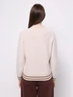 Толстовка на молнии утепленная женская Colin's CL1076627BEI M Beige (8684112955889) - изображение 2
