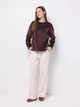 Світшот оверсайз жіночий Colin's CL1077322PLM S Plum (8684112952048) - зображення 3