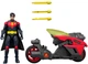 Motocykl Mattel DC Robin Cycle JMD51 (194735374632) - obraz 3
