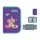 Пенал Kite Little Pony "Маленькие Пони" 20.5х14х4 см 1 отделение с 2 отворотами каркасный на молнии фиолетовый с бирюзовым (LP26-622) - изображение 4