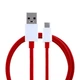 Кабель USB A to USB C OnePlus D301 4A 1м Red (5903396200137) - изображение 1
