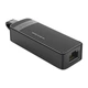 Adapter sieciowy Orico UTK‑U3 USB‑A 3.0 to RJ45 Gigabit Ethernet Black (6942227181053) - obraz 1