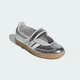 Жіночі балетки SAMBA JANE adidas KK2502 40 (6.5 UK) срібний (4069987452840) - зображення 5