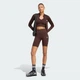 Женская олимпийка ESSENTIALS SEAMLESS TRACK adidas IA4527 (L) коричневый (4069999306476) - изображение 3