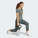 Женские спортивные брюки Workout Essentials Woven adidas KS6588 (XL) серый (4069993556174) - изображение 4