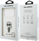 Etui Karl Lagerfeld Silicone Karl Sketch & Logo MagSafe do Apple iPhone 17 Pro White (3666339498597) - obraz 8