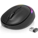 Мышка REAL-EL RM-440W Wireless/Bluetooth Black (EL123200045) - изображение 1