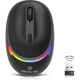 Мышка REAL-EL RM-440W Wireless/Bluetooth Black (EL123200045) - изображение 3