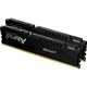 Модуль пам\'яті для комп\'ютера DDR5 32GB (2x16GB) 5600 MHz Beast Black Kingston Fury (ex.HyperX) (KF556C40BBK2-32) - зображення 1