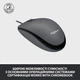 Мышка Logitech M100 USB Black (910-006652) - изображение 3