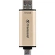 USB флеш накопичувач Transcend 512GB JetFlash 930C Gold-Black USB 3.2/Type-C (TS512GJF930C) - зображення 1
