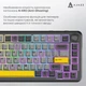 Клавіатура Ajazz AK820 MAX PLUS Daydream Switch RGB Wireless/Bluetooth/USB Black (AK820MAX-DD-BGY) - зображення 10