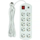 Сетевой фильтр питания PowerPlant 5м, 10 розеток, USB, євро, 100% мідь (YS-N6065/5) (EX610556) - изображение 2