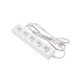 Сетевой удлинитель 2E 5XCEE7/17, 1.5м, white (2E-U0510M1.5) - изображение 1