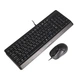 Комплект A4Tech F1512 Black (4711421957939) - зображення 4