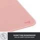 Килимок для мишки Logitech Mouse Pad Studio Series Darker Rose (956-000050) - зображення 3