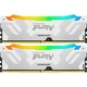 Модуль памяти для компьютера DDR5 32GB (2x16GB) 8000 MHz Renegade RGB White XMP Kingston Fury (ex.HyperX) (KF580C38RWAK2-32) - изображение 1