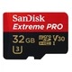 Карта памяти SanDisk 32GB microSD class 10 V30 A1 UHS-I U3 4K Extreme Pro (SDSQXCG-032G-GN6MA) - изображение 2