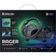 Ігрове кермо Defender Rager PC/PS/Xbox/Switch, чорне (64067) - изображение 7