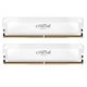 Модуль пам'яті для комп'ютера DDR5 64GB (2x32GB) 6400 MHz Pro Overclocking White Micron (CP2K32G64C40U5W) - зображення 1
