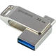 USB флеш накопичувач Goodram 32GB ODA3 Silver USB 3.0 / Type-C (ODA3-0320S0R11) - зображення 3