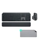 Комплект Logitech MX Keys for Business UA Graphite + Desk Mat Studio Series Mid Grey (MX920-010933) - изображение 1