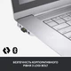 Комплект Logitech MX Keys for Business UA Graphite + Desk Mat Studio Series Mid Grey (MX920-010933) - изображение 2