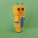 Фігурка Шика Shika із гри Super Bear Adventure 3D друк Пластик 90 мм - зображення 5