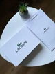 Чоловічий шкіряний ремень Lacoste з двома пряжками + пакування у подарунок - зображення 6