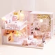 Румбокс Вілла Спокійне життя Roombox Tranquil Life CUTEBEE Інтер'єрний конструктор L-022 + купол - изображение 1