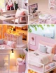 Румбокс Вілла Спокійне життя Roombox Tranquil Life CUTEBEE Інтер'єрний конструктор L-022 + купол - изображение 5