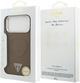 Etui Guess Triangle Logo MagSafe do Apple iPhone 17  Pro Max Brown (3666339515546) - obraz 8